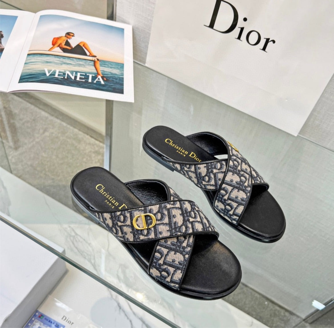 Woman Dior new slide in sandal